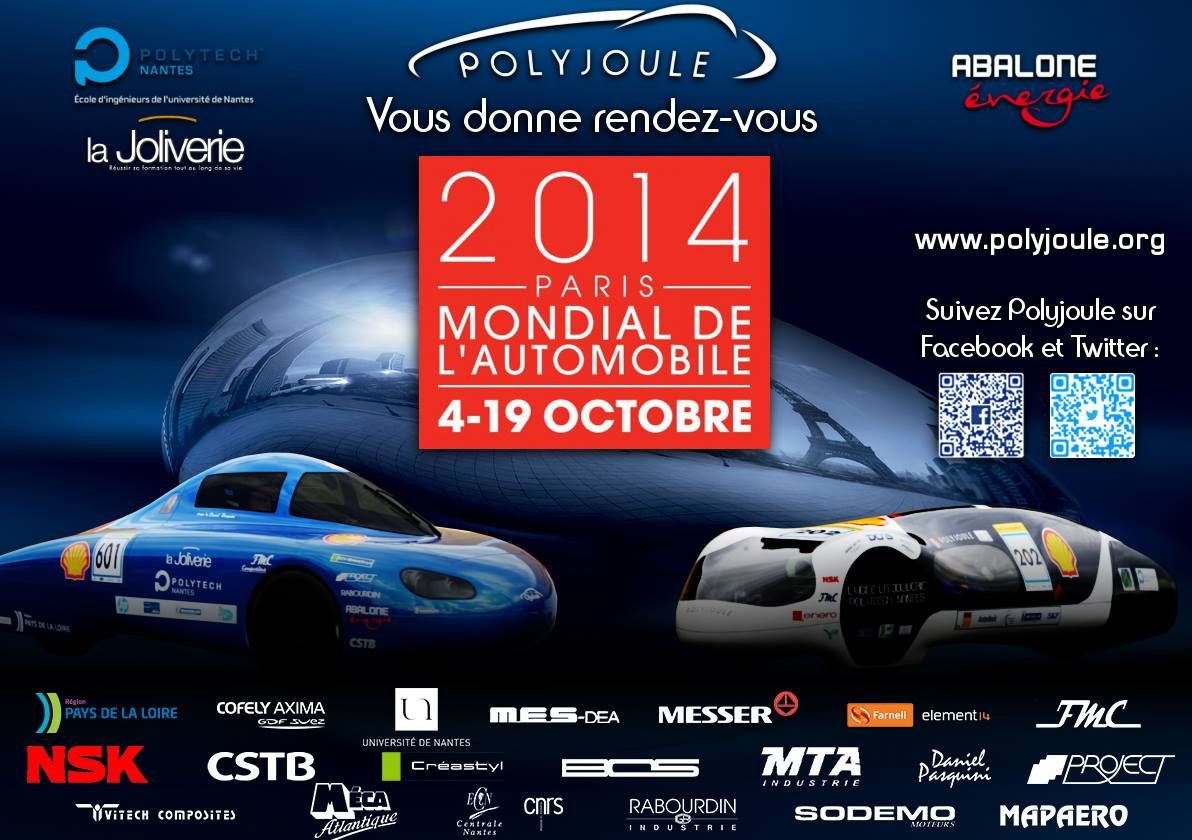 Polytech au Mondial de l'auto 2014