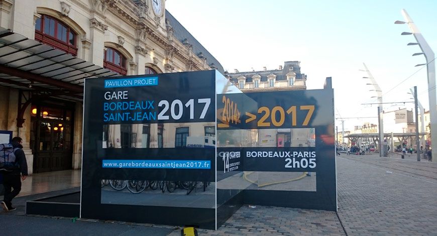 Dessertes TGV Paris - Bordeaux 2017