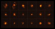 ESO's VLT Detects Unexpected Giant Glowing Halos around Distant Quasars