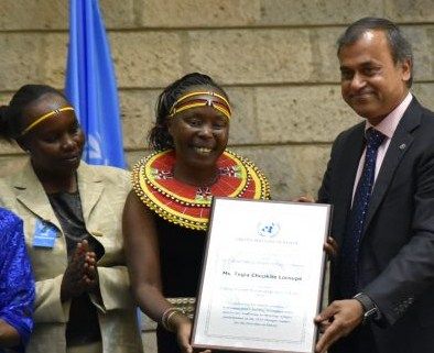 Loroupe honoured as Kenya's UN Person of the Year