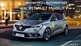 Présentation de la solution d'autopartage Renault Mobility Châteauroux