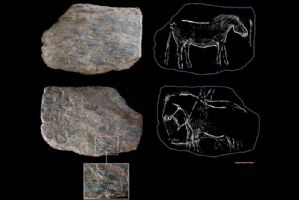 Azilien : d'insolites pierres gravées découvertes en Bretagne 