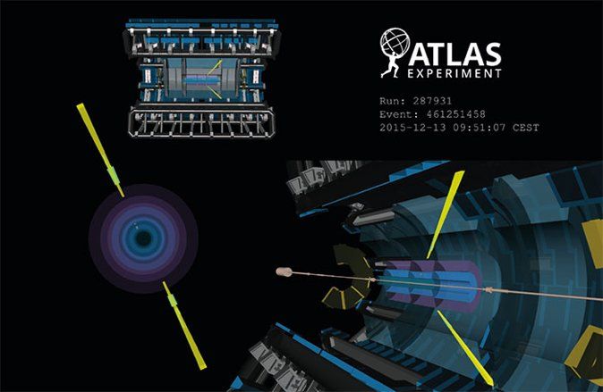 ATLAS observe le premier signe direct de la diffusion lumière-lumière à haute énergie