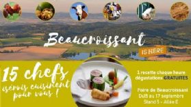 Evènement culinaire de l'Isère : la Foire de Beaucroissant