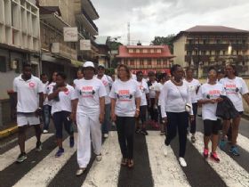 Cayenne : Marche silencieuse de lutte contre la maltraitance et la vente des êtres humains