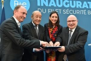 Inauguration Filet Sécurité Bretagne