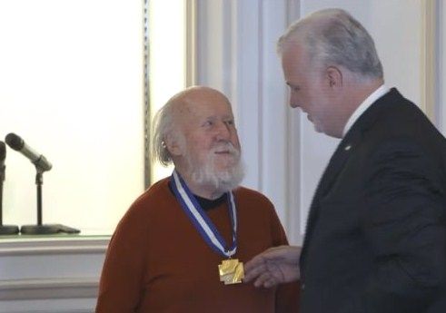 Hubert Reeves devient grand officier de l'Ordre national du Québec