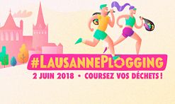 #LausannePlogging - coursez vos déchets! Une première lausannoise!