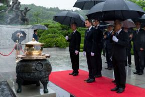 Visite de travail du Premier ministre, ministre d'État, Xavier Bettel, en Corée du Sud