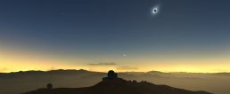 En 2019, une éclipse totale du Soleil sera visible depuis l'Observatoire de La Silla de l'ESO au Chili
