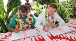 Polynésie française : signature d'une convention pour le développement de l'agriculture