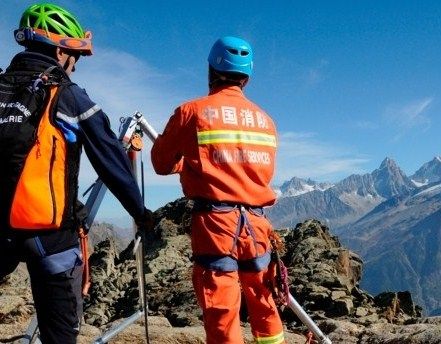 Des secouristes chinois pour la première fois en formation au Cnisag