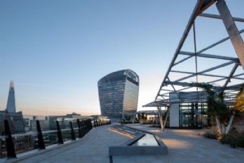 The City of London's largest public roof garden opens its doors
