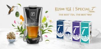 SPECIAL.T et KUSMI TEA s'associent pour lancer une nouvelle gamme de thés en capsules
