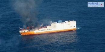 Naufrage du navire de commerce Grande America dans le golfe de Gascogne : les services de l'État mobilisés pour sécuriser la situation
