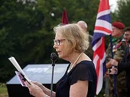 July 6th 2018 - A ceremony in honor of Diana ROWDEN, a British secret agent executed at the Natzweiler-Struthof camp.