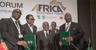 2019 Africa Investment Forum: historic signing of high-speed railway construction concession agreement for Ghana, with the support of the African Development Bank