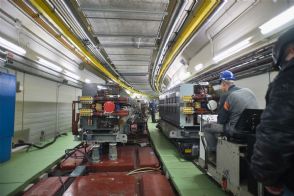 Les travaux de rénovation du 1er accélérateur du CERN (PS) se poursuivent