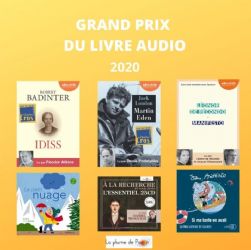 Les lauréats du Grand Prix du Livre Audio 2020
