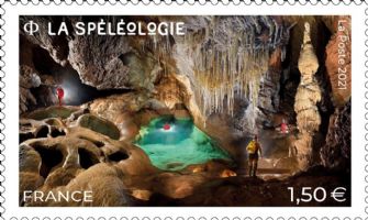La Poste met à l'honneur la Spéléologie en lui dédiant une série de timbres